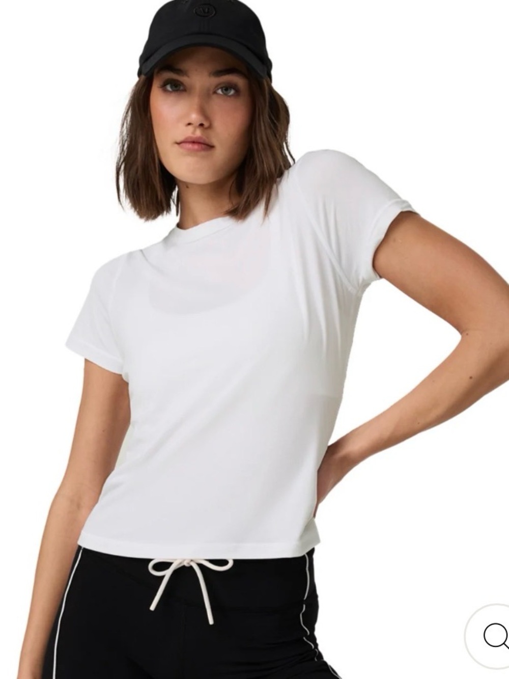 Women’s Crew Neck Active Tee in Bright Blue